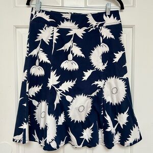 Isaac Mizrahi flared skirt Scottish thistle Size 6